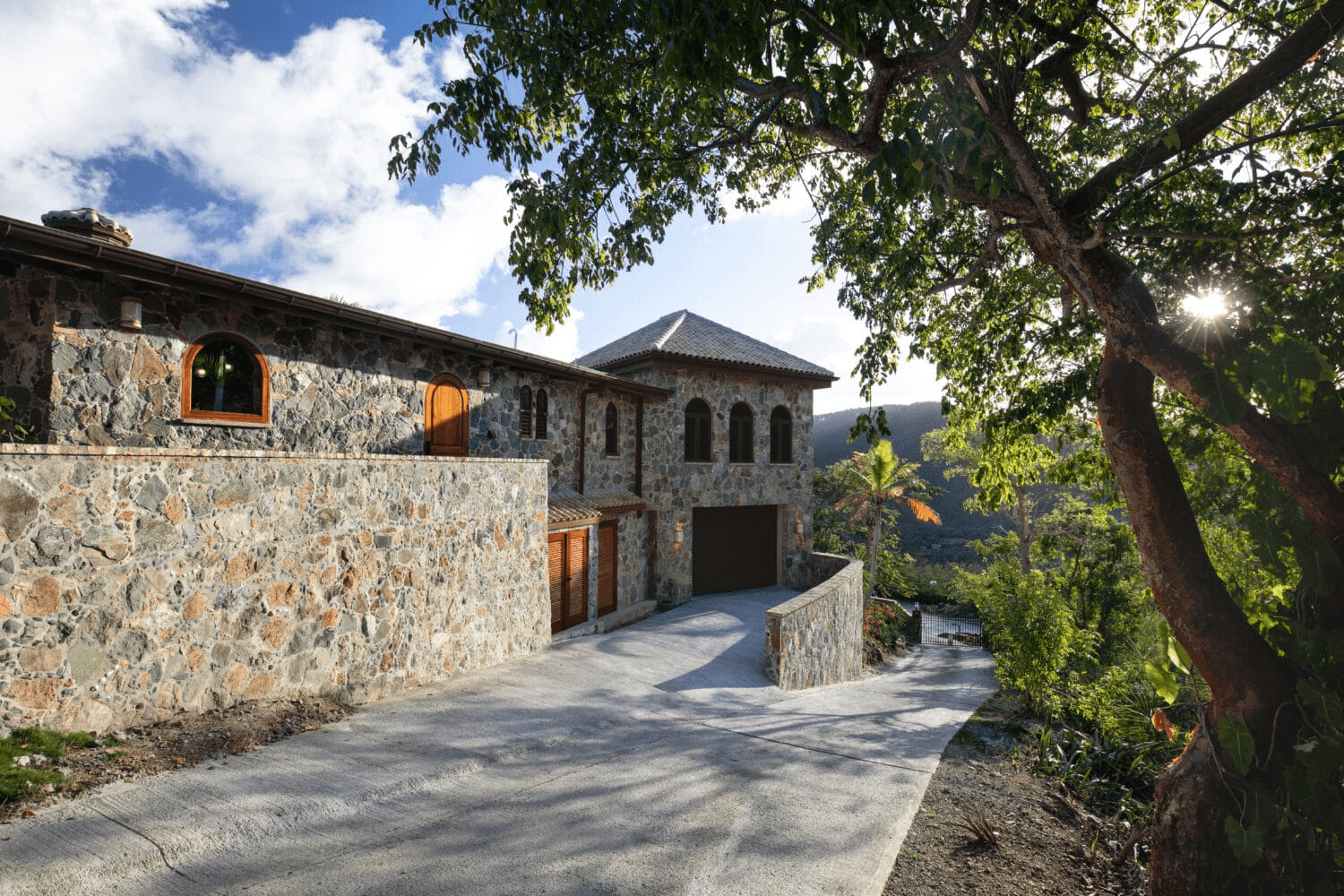 Luxury custom home exterior